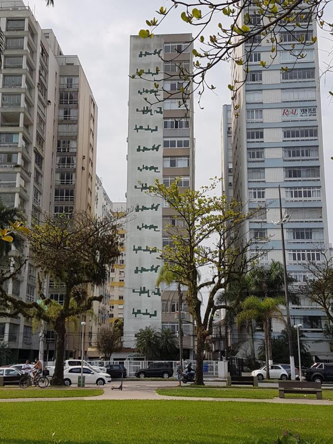 Apartamento em frente a Praia do Embaré - Santos Extérieur photo